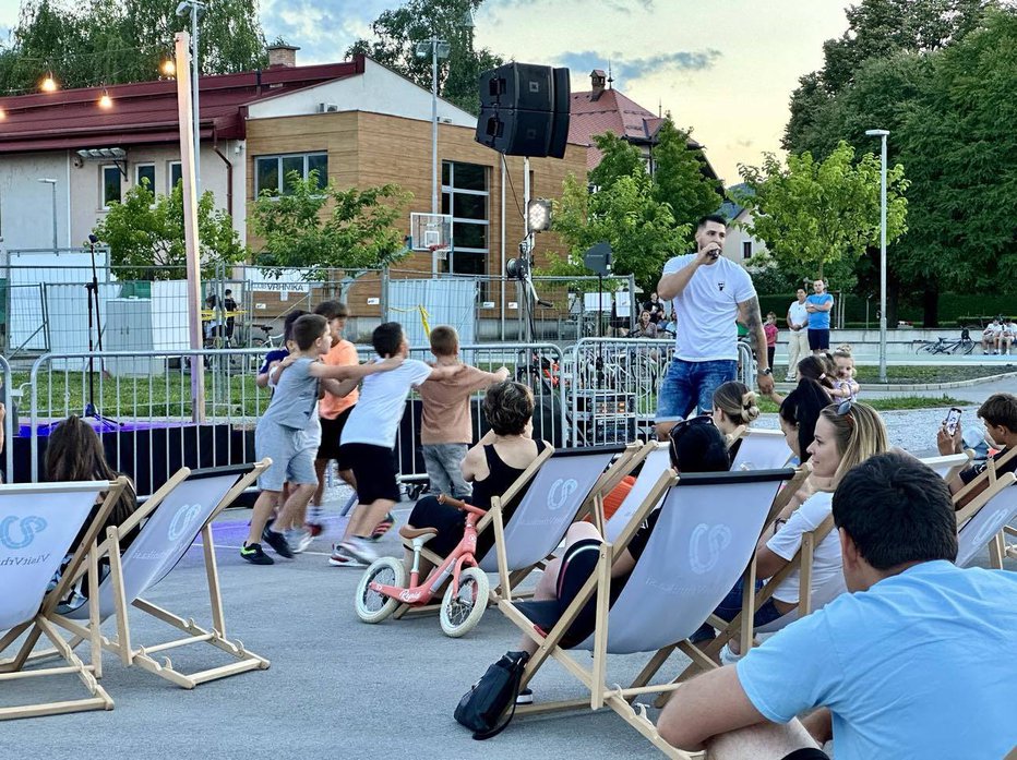 Fotografija: Koncert Challeta Saleta po izbruhu afere. FOTO: Bralec