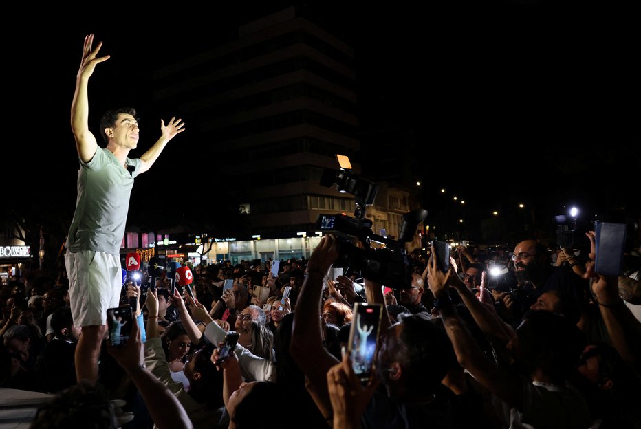 Fotografija: Ciprski vplivnež in evroposlanec Fidias Panayiotou  FOTO: Yiannis Kourtoglou Reuters