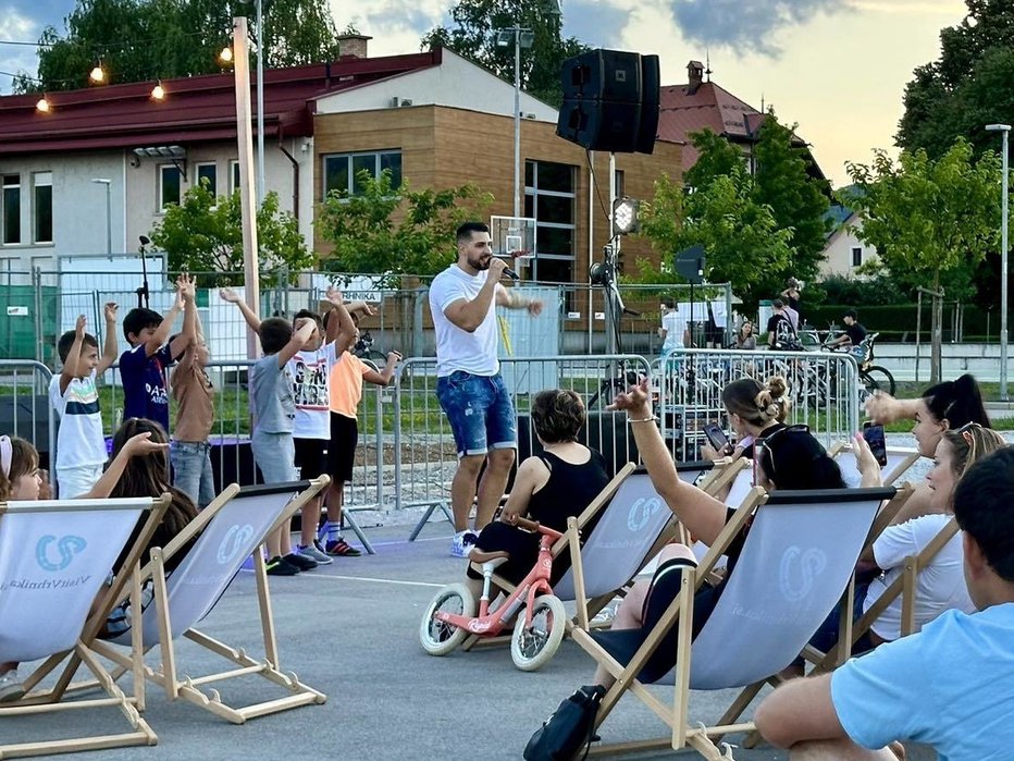 Fotografija: Koncert Challeta Saleta po izbruhu afere. FOTO: Bralec