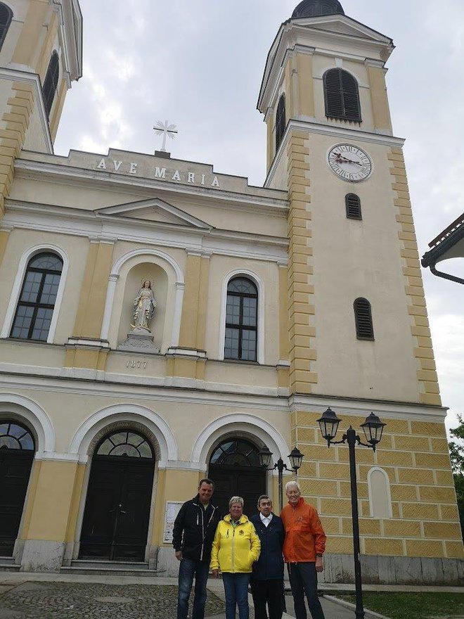 Cerkev, ki jo je dal zgraditi župnik Brodnik. FOTO: Milan Glavonjić