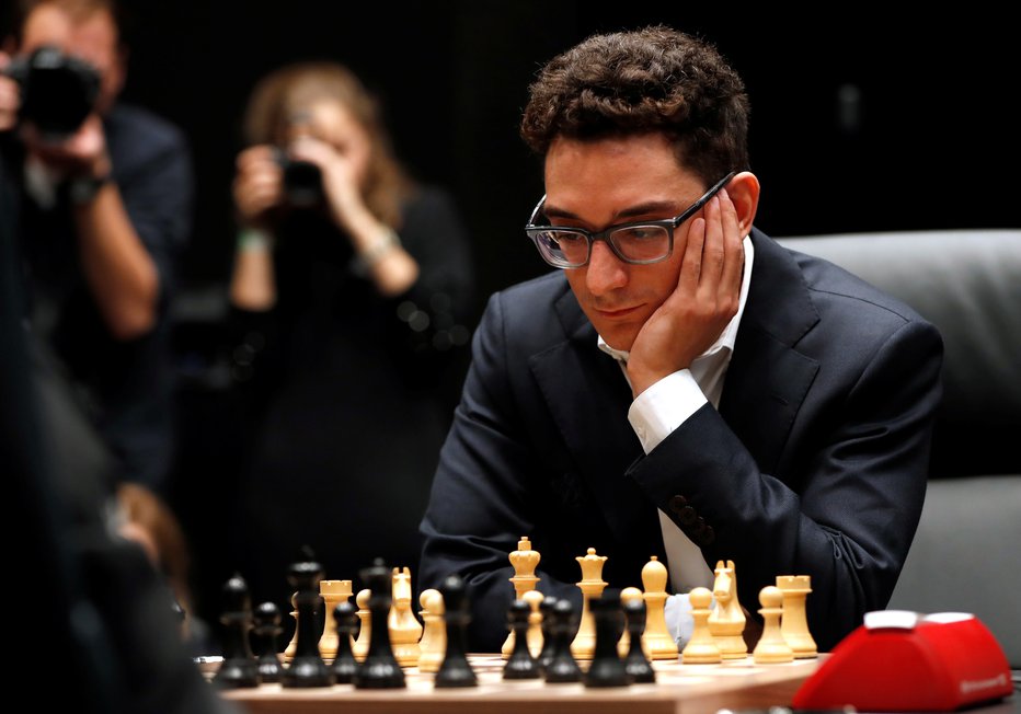 Fotografija: Fabiano Caruana FOTO: Paul Childs/Reuters