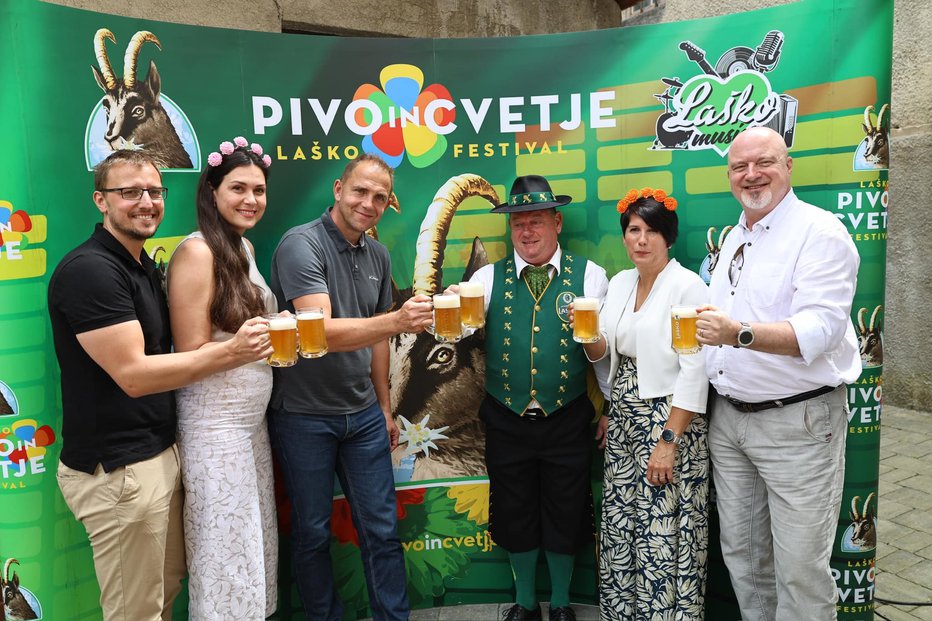 Fotografija: V Laškem so se dobro pripravili na 59. festival Pivo in cvetje. FOTO: Gregor Katič