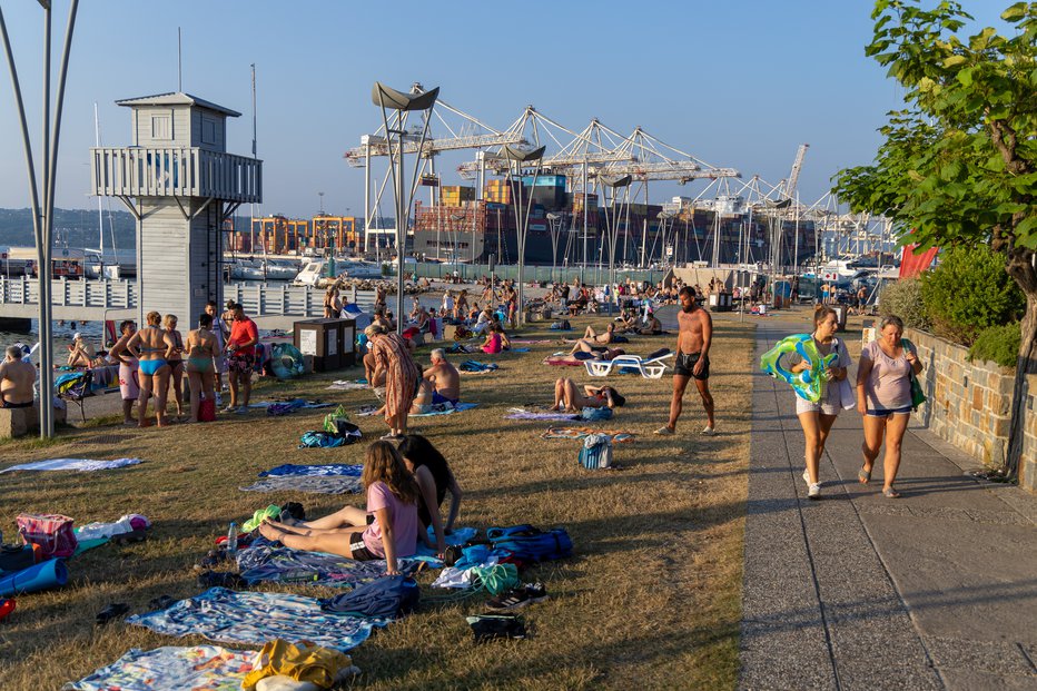 Fotografija: Koper. FOTO: Voranc Vogel