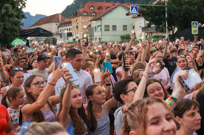 Bobnarska skupina in Godba Laško FOTO: Boris Vrabec