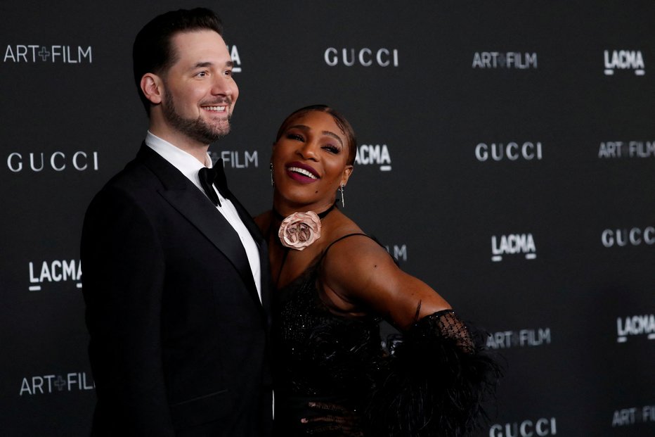 Fotografija: Alexis Ohanian in Serena Williams FOTO: Mario Anzuoni/Reuters