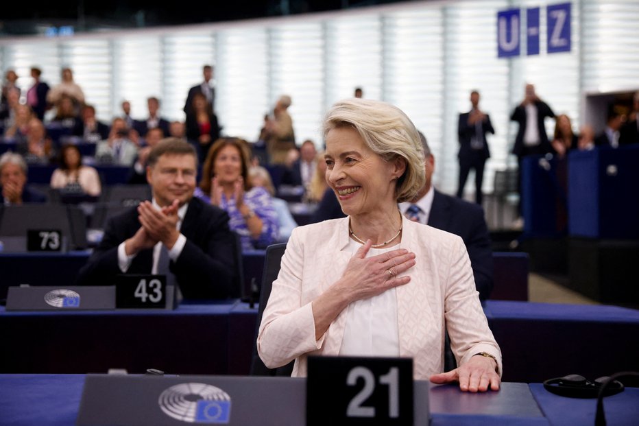 Fotografija: Ursula von der Leyen FOTO: Johanna Geron, Reuters