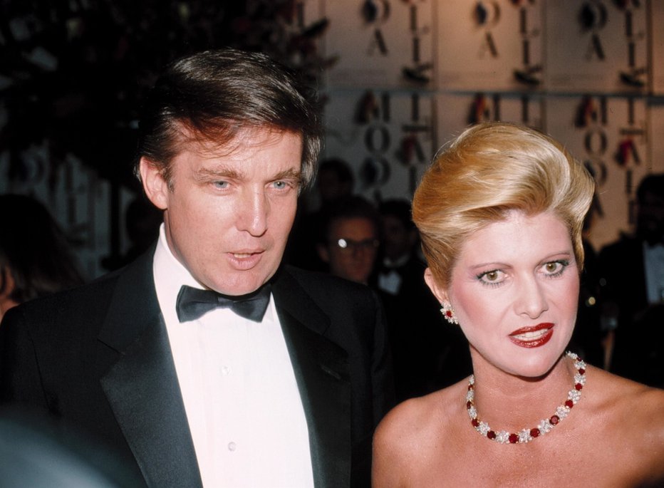 Fotografija: Donald in Ivana Trump FOTO: Profimedia