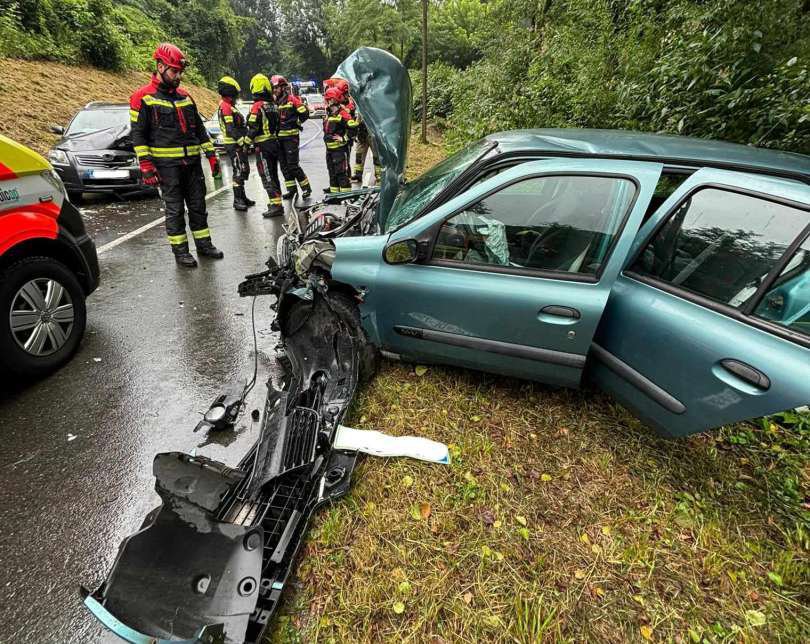 Fotografija: Treščilo je na desnem bregu reke Mure, v Prlekiji- FOTO: Pgd Ljutomer