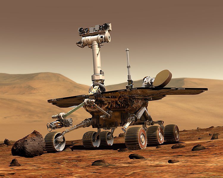 Fotografija: Nasin rover na Marsu. FOTO: Wikipedia