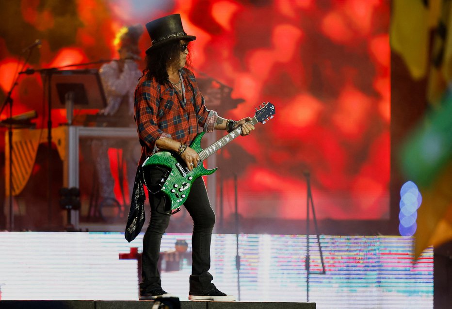 Fotografija: Slash, Guns N' Roses  FOTO: Jason Cairnduff Reuters