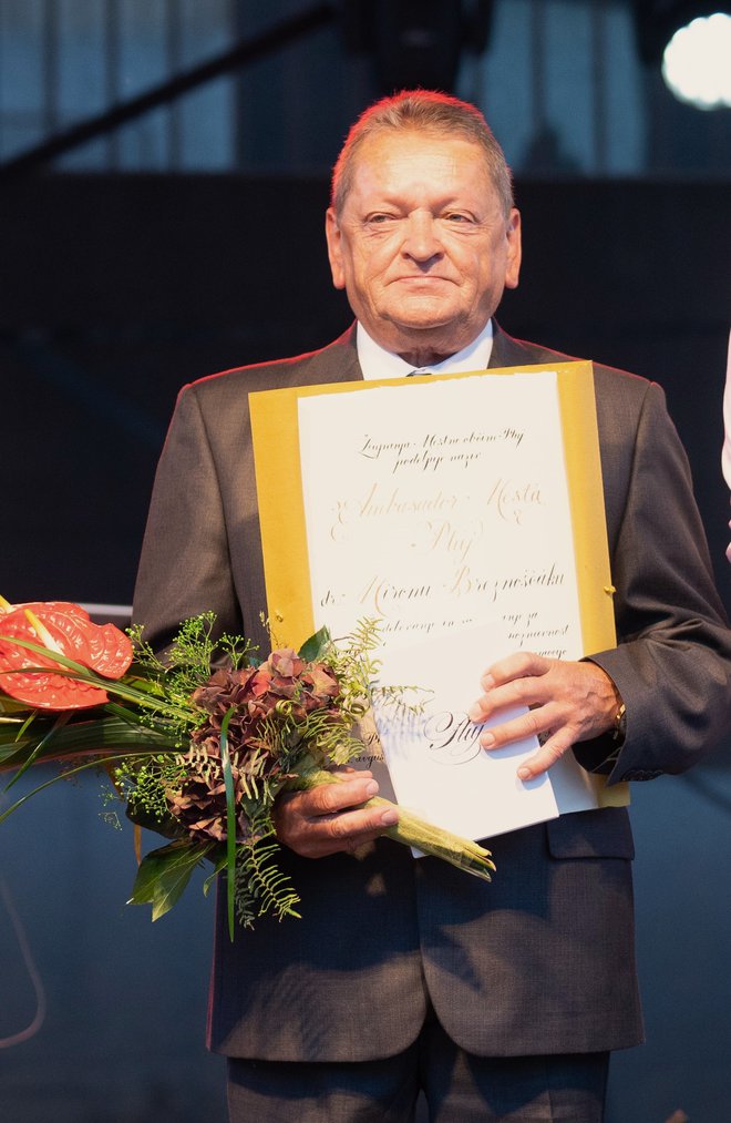 Dr. Miron Breznoščak, častni ambasador Ptuja. FOTO: Arhiv Mestne občine Ptuj