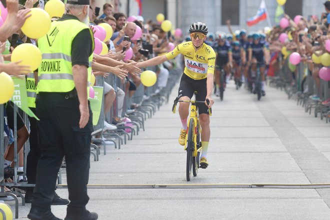 Tadej Pogačar FOTO: Voranc Vogel/Delo