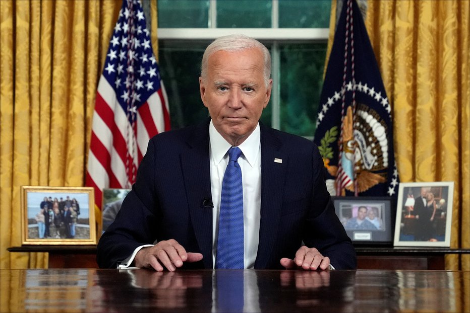 Fotografija: Joe Biden  FOTO: Evan Vucci Via Reuters