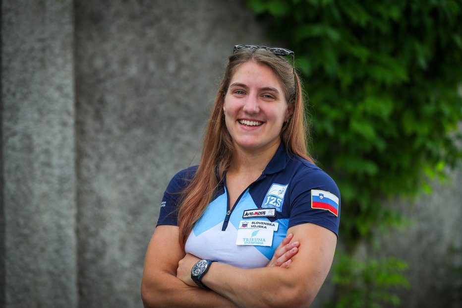 Fotografija: Andreja Leški, judoistka. FOTO: Matej Družnik