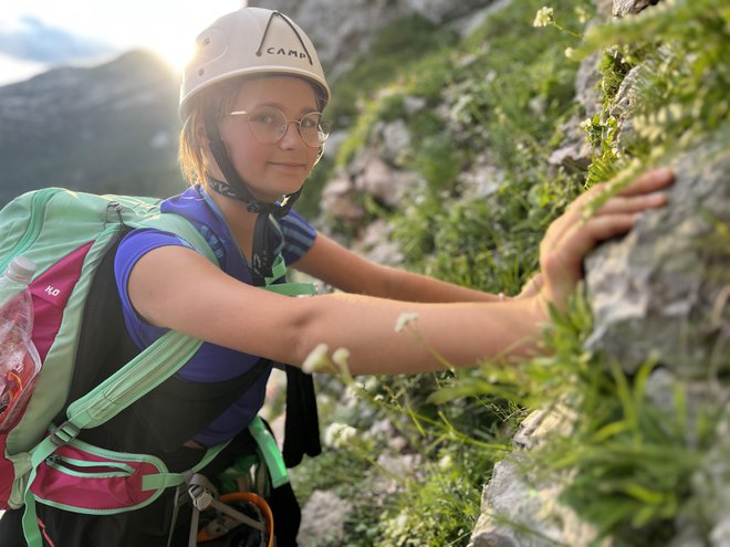 Ponosna planinka Zala FOTO: osebni arhiv