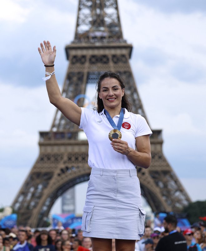 Zlata olimpijka Barbara Matić FOTO: Hamad I Mohammed/Reuters