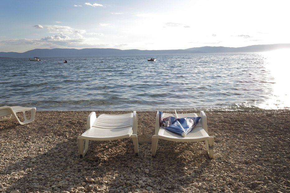 Fotografija: Kapacitete na Hrvaškem niso zasedene niti na vrhuncu sezone. FOTO: Leon Vidic