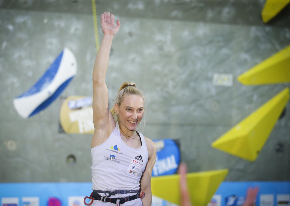 Fotografija: Jutri se bo borila tudi Janja Garnbret. FOTO: Jože Suhadolnik/delo