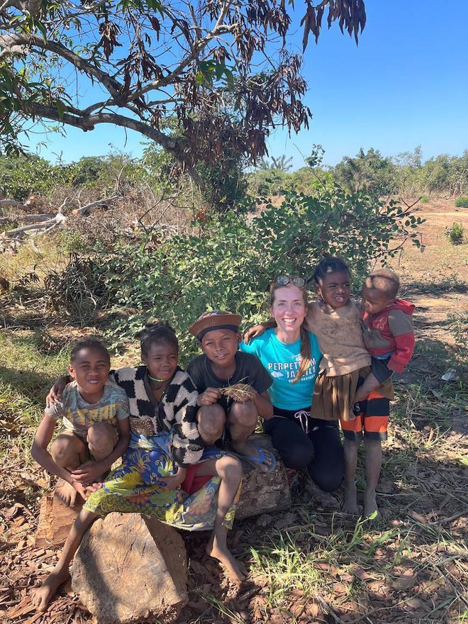 Jana Gamser je obiskala Madagaskar. FOTO: osebni arhiv