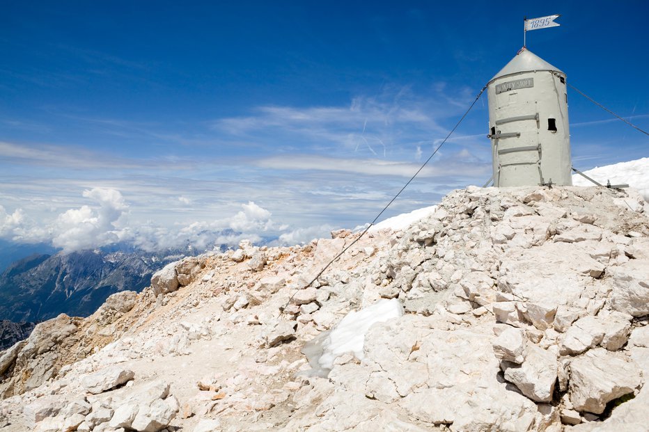 Fotografija: Triglav in Aljažev stolp sta eno. FOTO: GETTY IMAGES