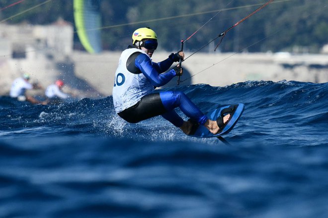 Vodišek med tekmovanjem. FOTO: Christophe Simon Afp