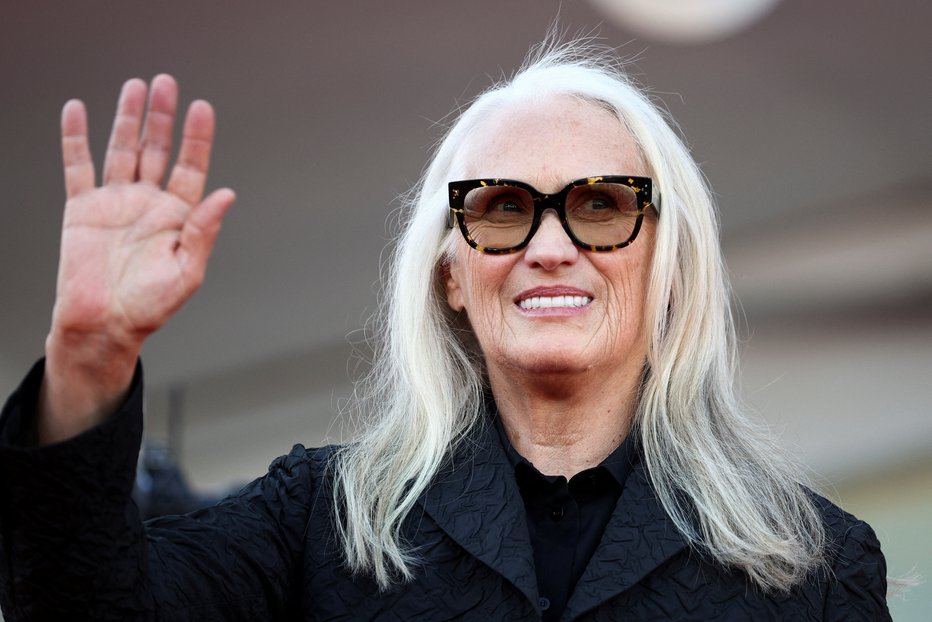 Fotografija: Novozelandska režiserka Jane Campion po Benetkah prihaja v Locarno. FOTO: Guglielmo Mangiapane/Reuters