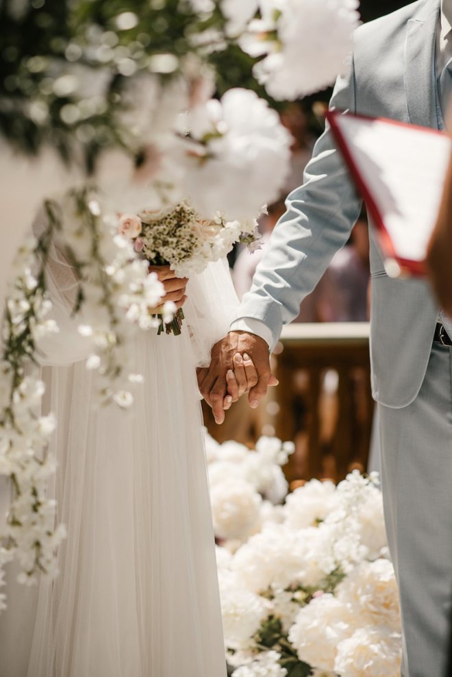 Na obred sta se pripravljala od lanskega leta. FOTO: ALUNA WEDDINGS/GLITTER.SI