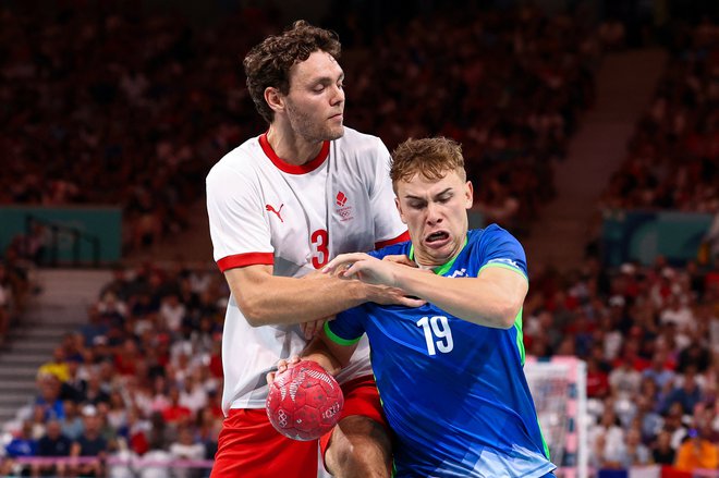 Slovenija je pokazala zelo borbeno igro. FOTO: Bernadett Szabo Reuters