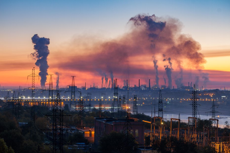 Fotografija: Jedrska elektrarna Zaporožje. FOTO: Getty Images/istockphoto