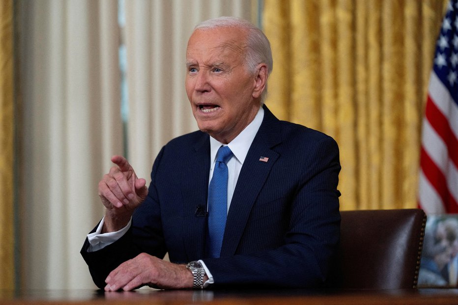 Fotografija: Joe Biden. FOTO: Evan Vucci Via Reuters