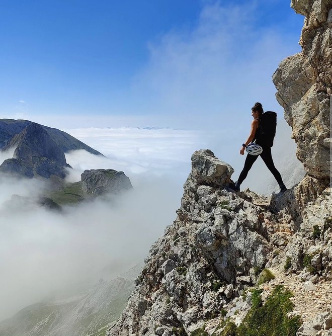 Alpinizem jo je navdušil.