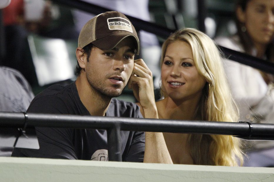 Fotografija: Enrique Iglesias in Ana Kournikova FOTO: Š Carlos Barria/Reuters Reuters Pictures