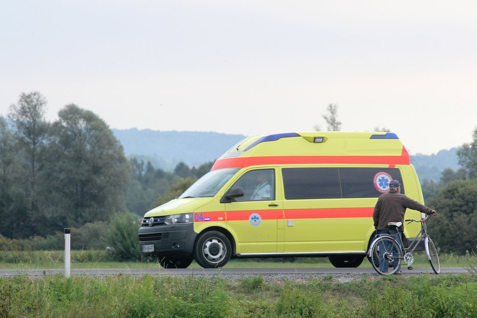 Fotografija: Trije so bili hudo poškodovani. FOTO: Marko Feist