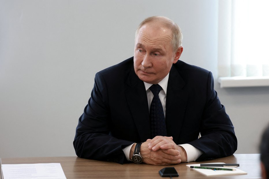 Fotografija: Vladimir Putin. FOTO: Vyacheslav Prokofyev Via Reuters