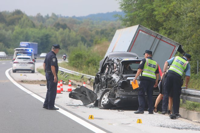 Prometna nesreča, ki jo je povzročil Slovenec, se je končala s smrtnim izidom. FOTO: Kristina Stedul Fabac/pixsell Pixsell