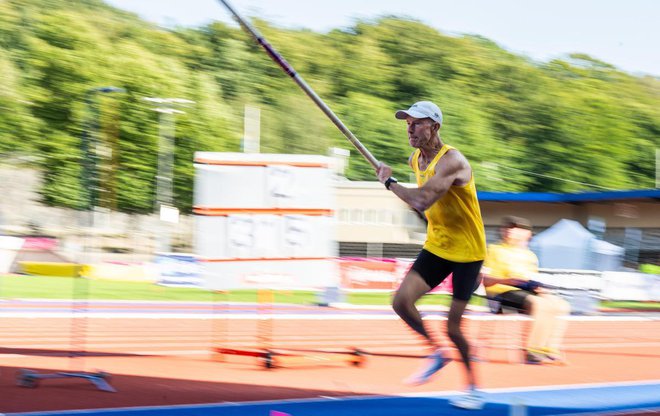 Ingemar je svoj novi šport vzel precej resno. FOTO: Gulivermedia 