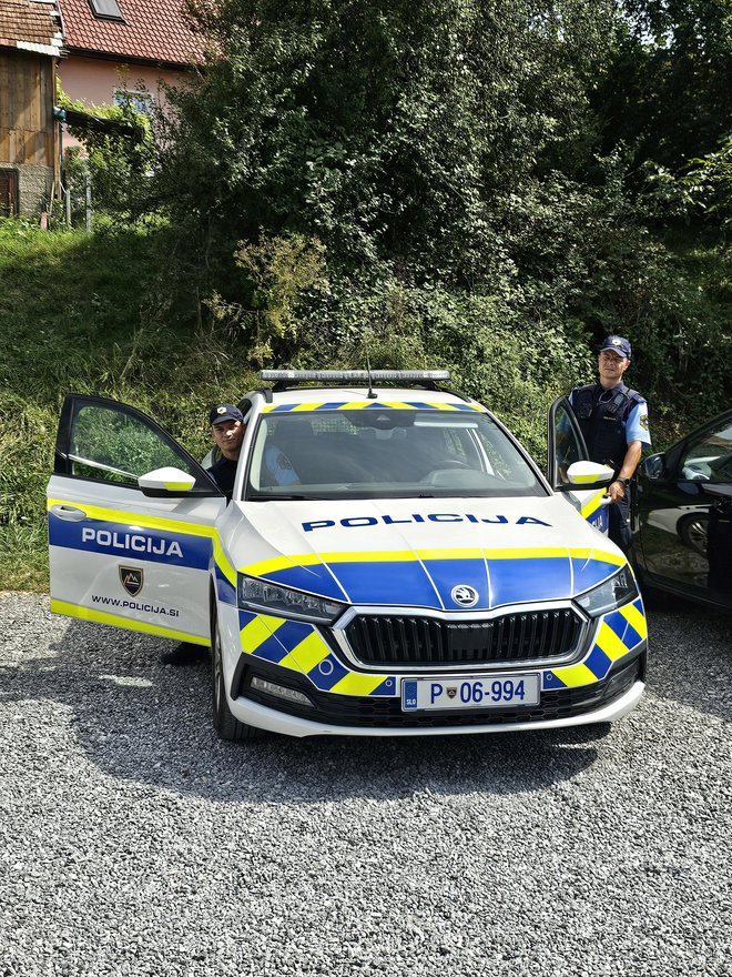 Policisti nadaljujejo z izvajanjem okrepljenih aktivnosti na območju Kočevja. FOTO: Pu Ljubljana