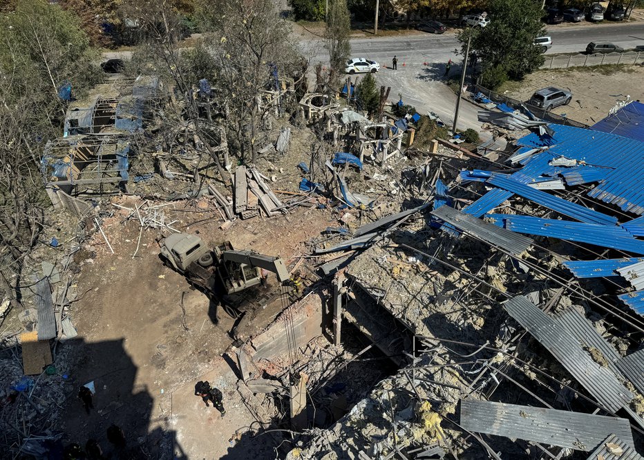 Fotografija: Mesto Kramatorsk. FOTO: Vitalii Hnidyi/Reuters