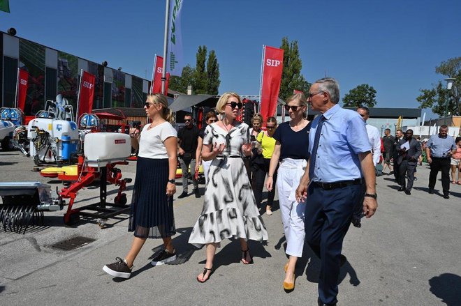 Agro je letos odprla Urška Klakočar Zupančič. FOTO: Jure Zauneker