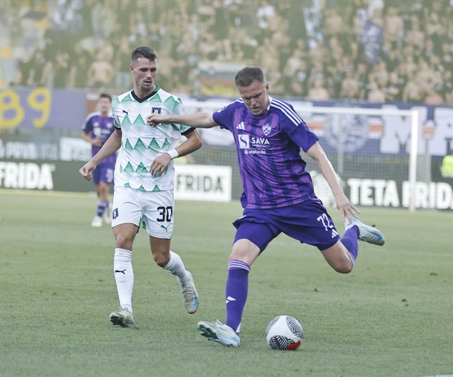 Nogomet Maribor Olimpija 25.8.2024 Maribor Slovenija FOTO: Jože Suhadolnik