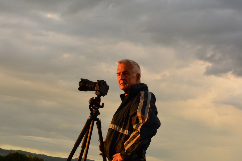 Fotografija: Egon v akciji za dobro fotko FOTO: Egon Cokan