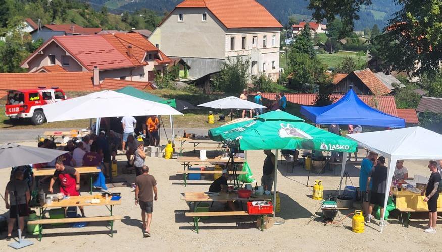 Fotografija: Vsaj golaž je bil odličen. FOTO: Samo Grušovnik