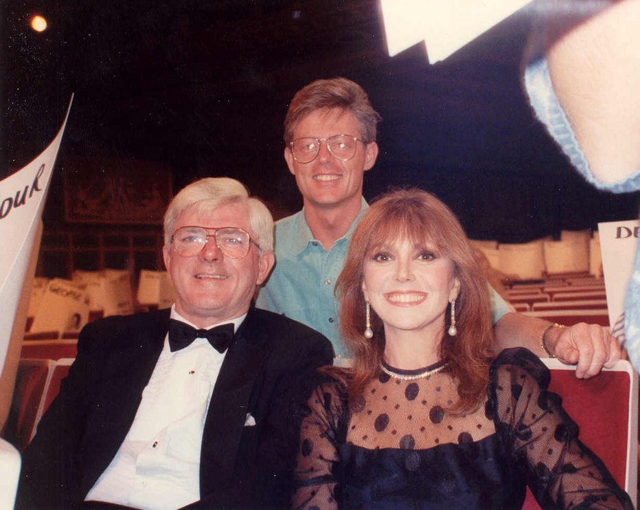 Fotografija: Nagrade emmy leta 1989: Phil Donahue z ženo Marlo Thomas FOTO: Alan Light/Wikicommons