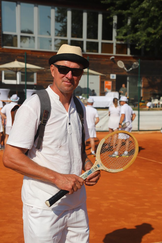 Jiři Volt, legenda novomeškega tenisa FOTO: Tanja Jakše Gazvoda