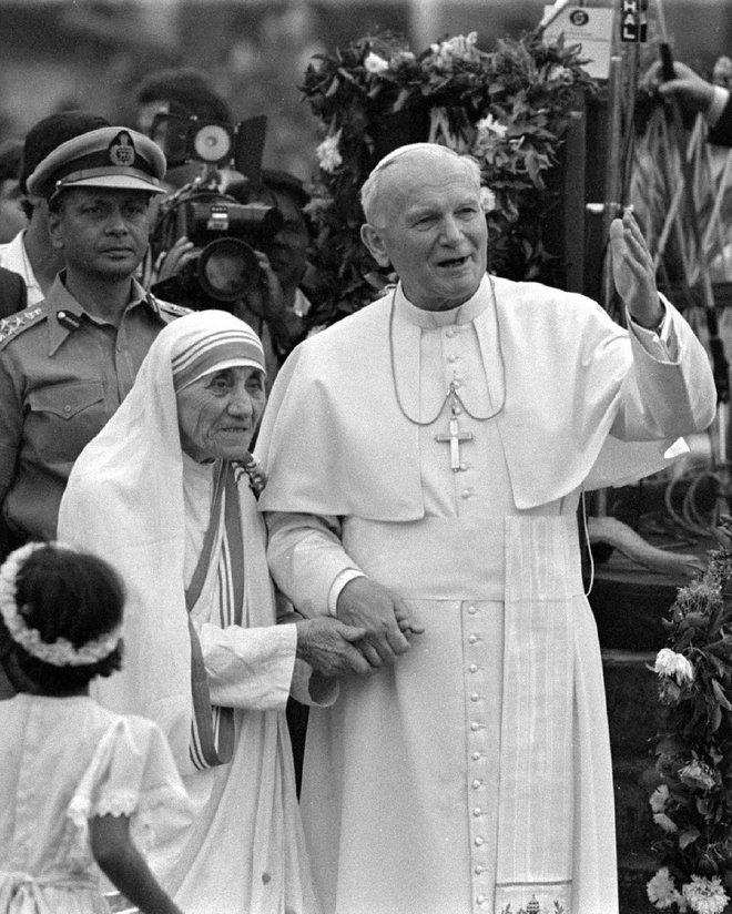 Papa João Paulo II. ele a declarou abençoada. FOTO: Luciano Mellace/Reuters