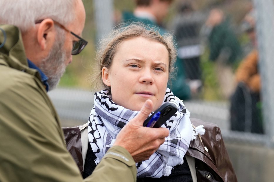 Fotografija: Greta Thunberg. FOTO: Jan Kare Ness Via Reuters