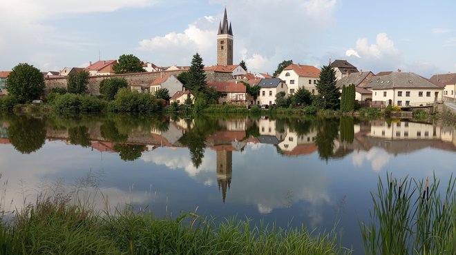 Telč je eno najbolj slikovitih čeških mest. FOTO: Igor Fabjan