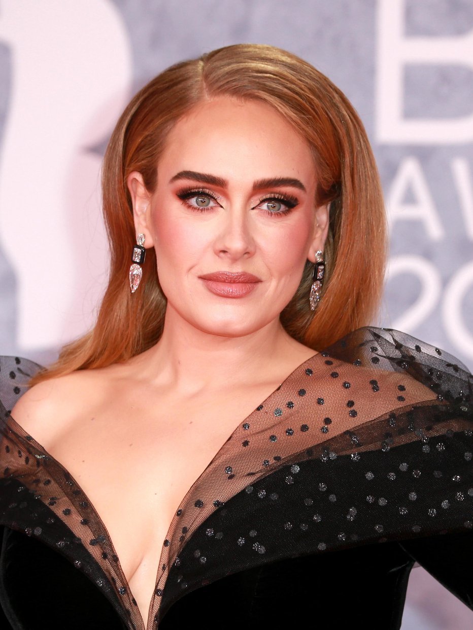 Fotografija: London, United Kingdom - February 08, 2022Adele attends The BRIT Awards 2022 at The O2 Arena in London, England. FOTO: Shutterstock