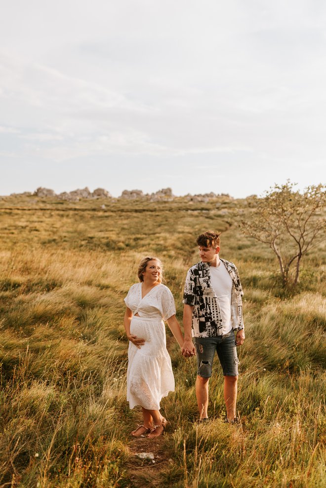 Veselo novico sta razkrila na koncertu. FOTO: Andraž Martinšek  (HAPPY MOMENTS)