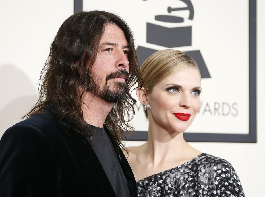 Fotografija: Dave in Jordyn na podelitvi grammyjev pred leti FOTO: Danny Moloshok/Reuters